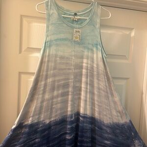 Tie dye summer dress